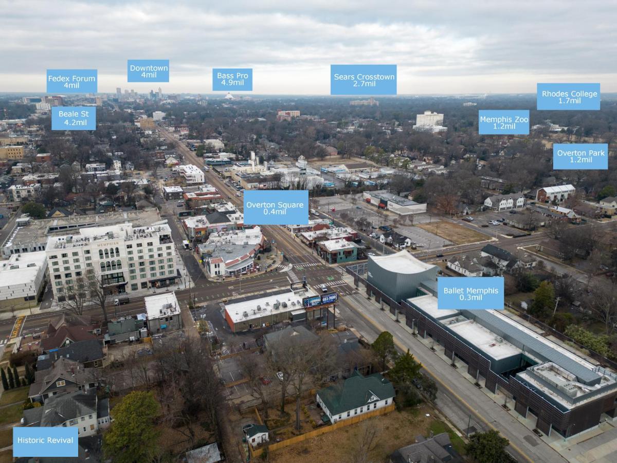 Historic Revival King Bed Midtown Memphis 68 Yes Pets Fast Wifi Free Parking 빌라 외부 사진
